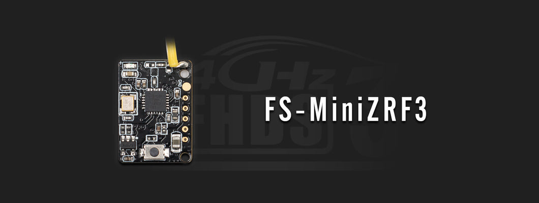 FS-miniZRF3 2.4GHz (AFHDS 3) Mini-Z EVO Receiver <br><br><font size=3>(for NB4, NB4 Lite)</font>